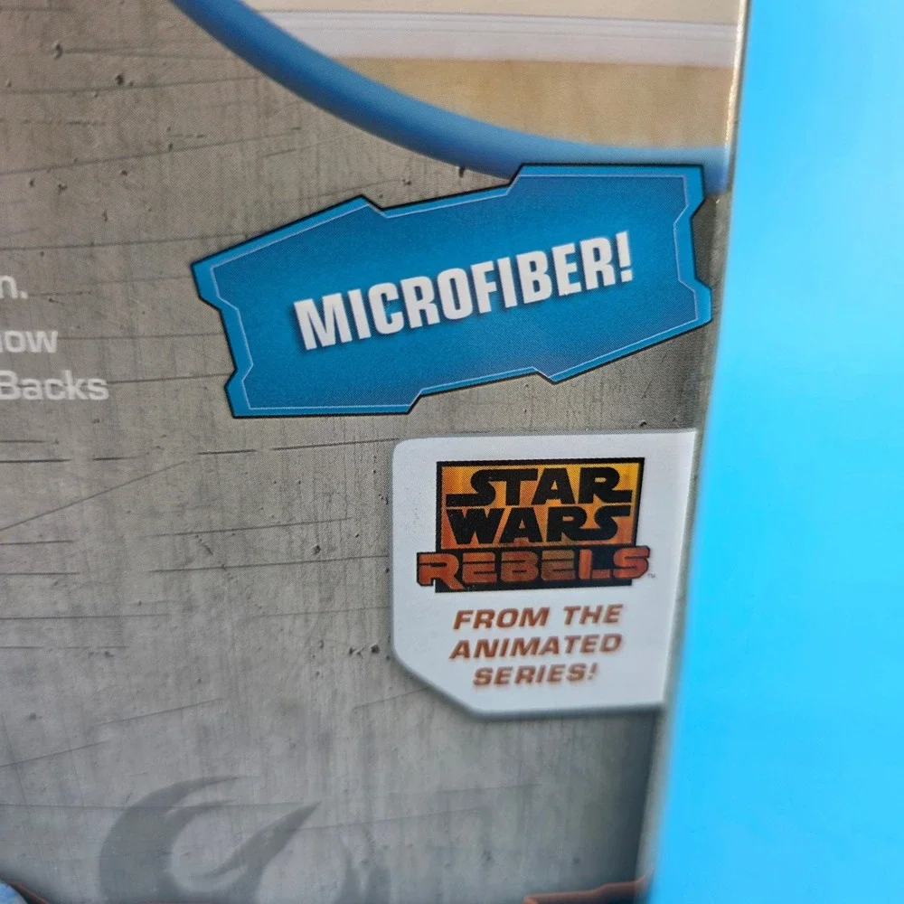 Disney Star Wars Rebels Window Panels Microfiber Drapes 42x63 2 Panels Tie-Backs